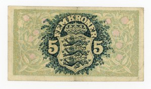 Denmark, 5 kroner 1940 (489)