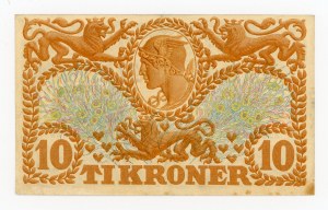 Denmark, 10 kroner 1930 (492)