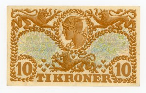 Denmark, 10 Kroner 1934 (493)
