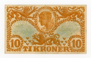 Denmark, 10 Kroner 1923 (497)