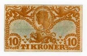 Denmark, 10 Kroner 1919 (498)