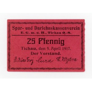 Tychy/Tichau, 25 fenigów 1917 (2001)