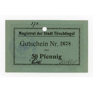 Trzciel/Tirschtiegel, 50 fenigów (1918) (2002)