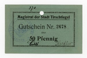 Trzciel/Tirschtiegel, 50 fenig (1918) (2002)