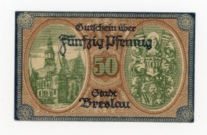 Breslau/Breslau, 50 fenig 1918/1919 D (2021)