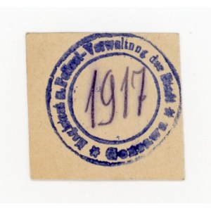 Gąsawa/Gonsawa, Magistrat u. Polizei Verwaltung, 50 fenigów 1917 (335)