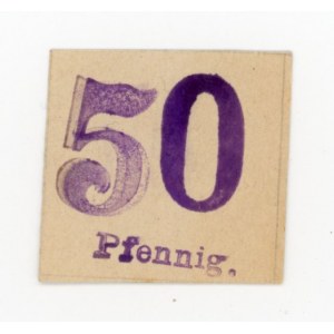 Gąsawa/Gonsawa, Magistrat u. Polizei Verwaltung, 50 fenigów 1917 (335)