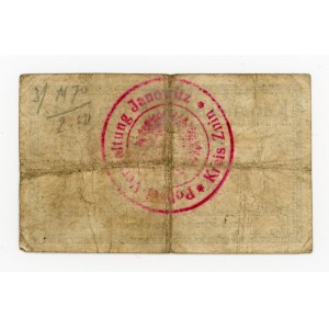 Janowiec/Janowitz, Kaemereikasse, 50 fenigów b.d. (339)