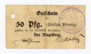 Krotoszyn/Krotoschin, Magistrat, 50 fenigs (1914) (343)