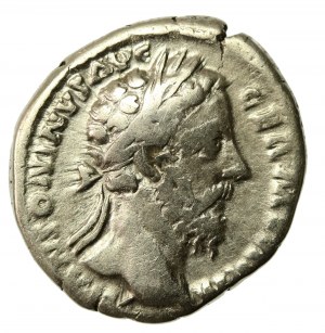 Roman Empire, Marcus Aurelius (161-180 AD), Denarius (191)