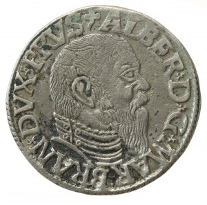 Ducal Prussia, Albrecht Hohenzollern, Trojak 1544, Königsberg (199)
