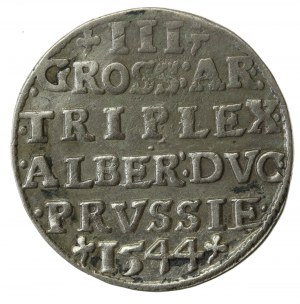 Ducal Prussia, Albrecht Hohenzollern, Trojak 1544, Königsberg (199)