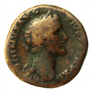 Roman Empire, Antoninus Pius (138-161 AD), Sesterc (123)