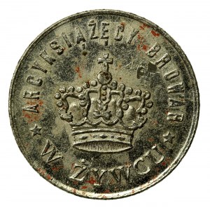 Zywiec, Browar Książęcy, 1933, token issued on the occasion of the Congress of Polish Physicians and Naturalists (362)