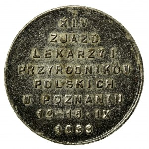 Zywiec, Browar Książęcy, 1933, token issued on the occasion of the Congress of Polish Physicians and Naturalists (362)