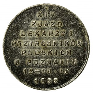 Zywiec, Browar Książęcy, 1933, token issued on the occasion of the Congress of Polish Physicians and Naturalists (362)