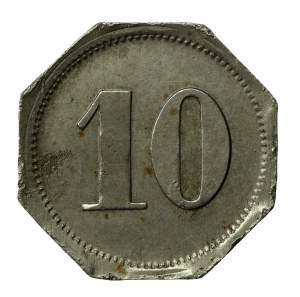 Inowrocław/Hohensalza, Strassenbahn, 10 fenig n.d. Rare (366)