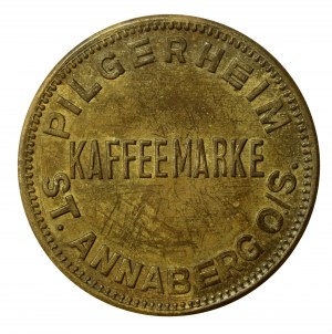 St. Anne's Mountain/St. Annaberg, Pilgerheim, n.d., Kaffeemarke. Rare (370)