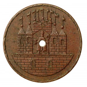 Grudziadz, Gasworks, n.d., token. Rare (376)