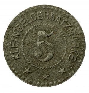 Inowrocaw/Hohensalza, Kreis, 5 fenig n.d., iron. Very rare (381)