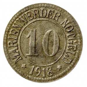 Kwidzyn/Marienwerder, 10 fenig 1918 (778)