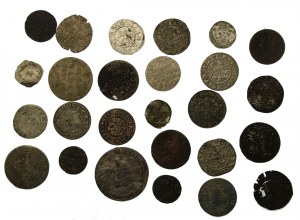 Poland and related, 16th-18th centuries. Coin set. Total 24 pieces (907)