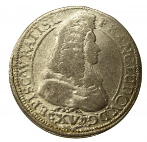 Silesia, Duchy of Nysa of the Bishops of Wrocław, Francis Ludwig, 15 krajcars 1694, Nysa (501)