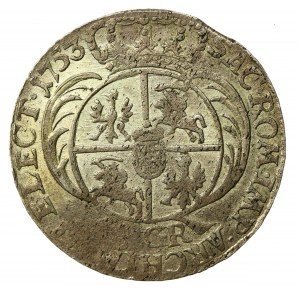 Augustus III Saxon, two-zloty (8 pennies) 1753 EC, Leipzig (502)