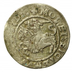 Sigismund I the Old, Half-penny 1519, Vilnius. MONEI/LITANIA. Obverse 5 dots (512)