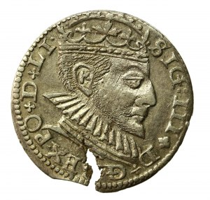 Sigismund III Vasa, Troika Riga 1590 - large head (514)