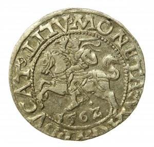 Sigismund II Augustus, Half-penny 1562 Vilnius, L/LITV. Tail up (516)