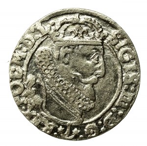 Sigismund III Vasa, Sixpence 1625, Krakow - Sas, ∙16Z5 (697)