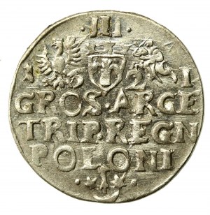 Sigismund III Vasa, trojak 1621, Krakow (700)