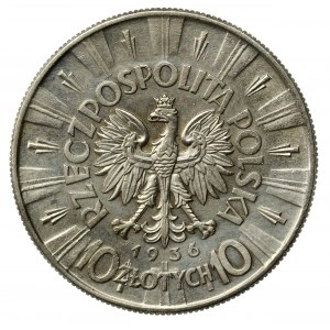 II RP, 10 złotych 1936 Piłsudski (982)