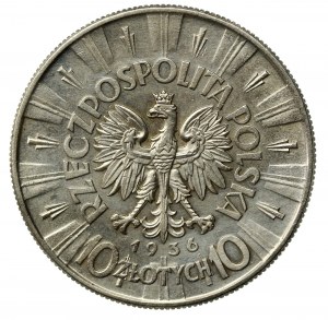 Second Republic, 10 gold 1936 Pilsudski (982)