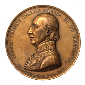 Medal Austro-Węgry, József nádor 50 éves nádori jubileum, 1846 (987)