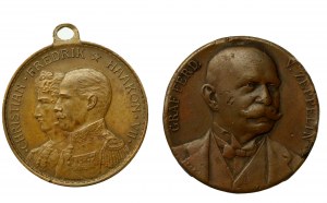 Germany, set of medals 1909 and 1914. total of 2 pcs. (994)