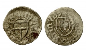 Order of the Cavaliers of the Sword, a set of shekels. Total 2 pieces (995)
