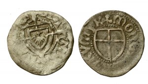 Order of the Cavaliers of the Sword, a set of shekels. Total 2 pieces (995)