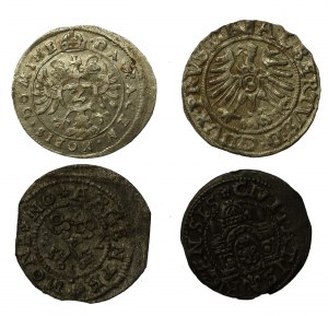 Prussia, Riga, shellac set. Total of 4 pieces. Including the Prussian 1557 (997)