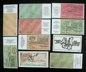 People's Republic, Third Republic, commemorative vouchers and bricks and printed banknotes. A total of 25 pieces. (792)