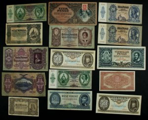 Austria, Hungary, Czechoslovakia, set of 113 banknotes. (899)