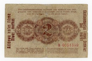 Ober Ost, Kaunas, 2 marks 1918 A (232)
