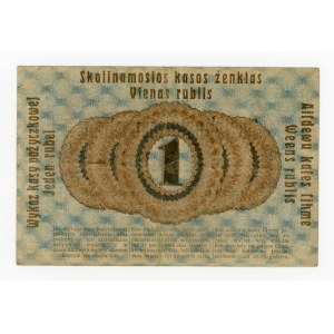 Ober Ost, Poznań, 1 Rubel 1916 - krótka klauzula (234)