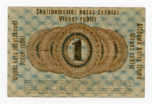 Ober Ost, Poznań, 1 Ruble 1916 - short clause (234)