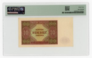 People's Republic of Poland, 10 gold 1946 (243)
