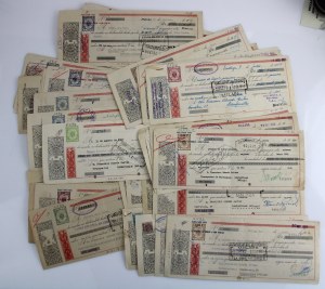 Spain, set of promissory notes 1955-1959. total 70 pieces. (1201)
