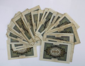 Germany, set of 100 marks 1920. total 41 pieces. (1202)