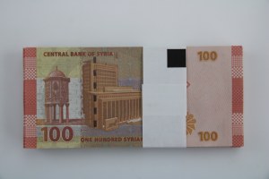 Syria, £100 2021 bank parcel 100 pcs. (1203)