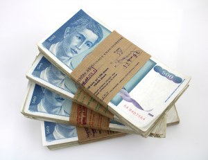Yugoslavia, 500 dinar 1990. 4 x Pack of 100 pcs. Total 400 pcs. (1207)